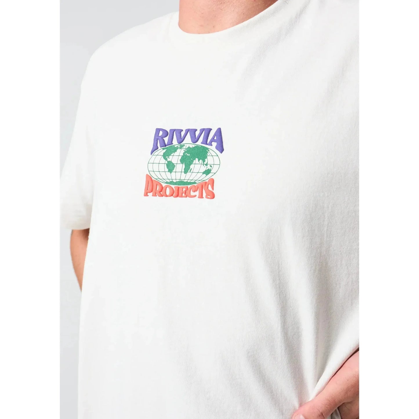Rivvia World Series Tee Shirt - Bone