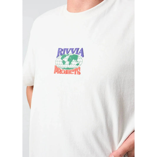 Rivvia World Series Tee Shirt - Bone