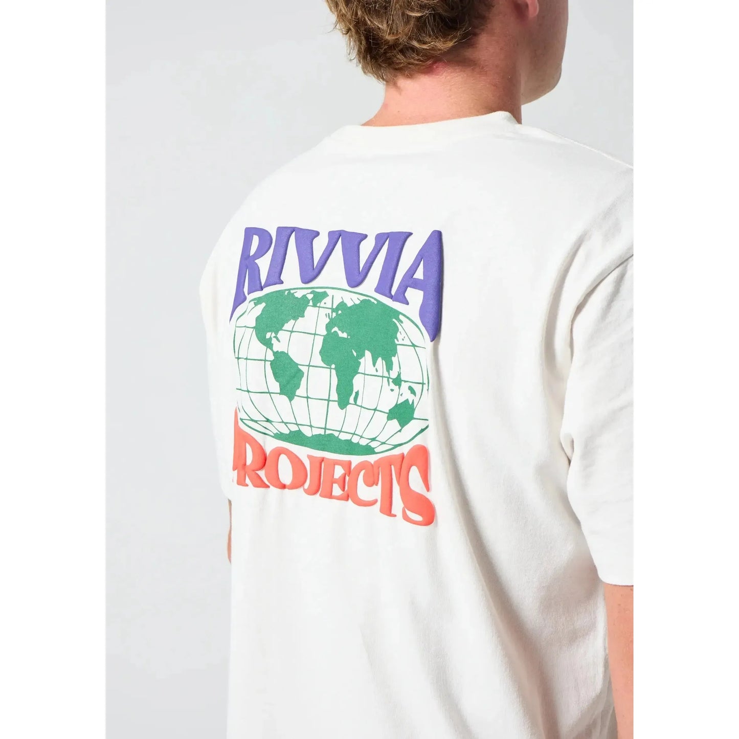 Rivvia World Series Tee Shirt - Bone