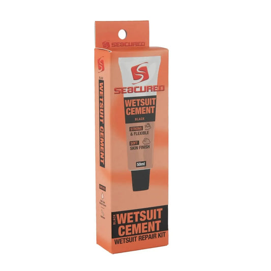 Seacured Black Wetsuit Cement - Wetsuit Repair Kit - 15ml