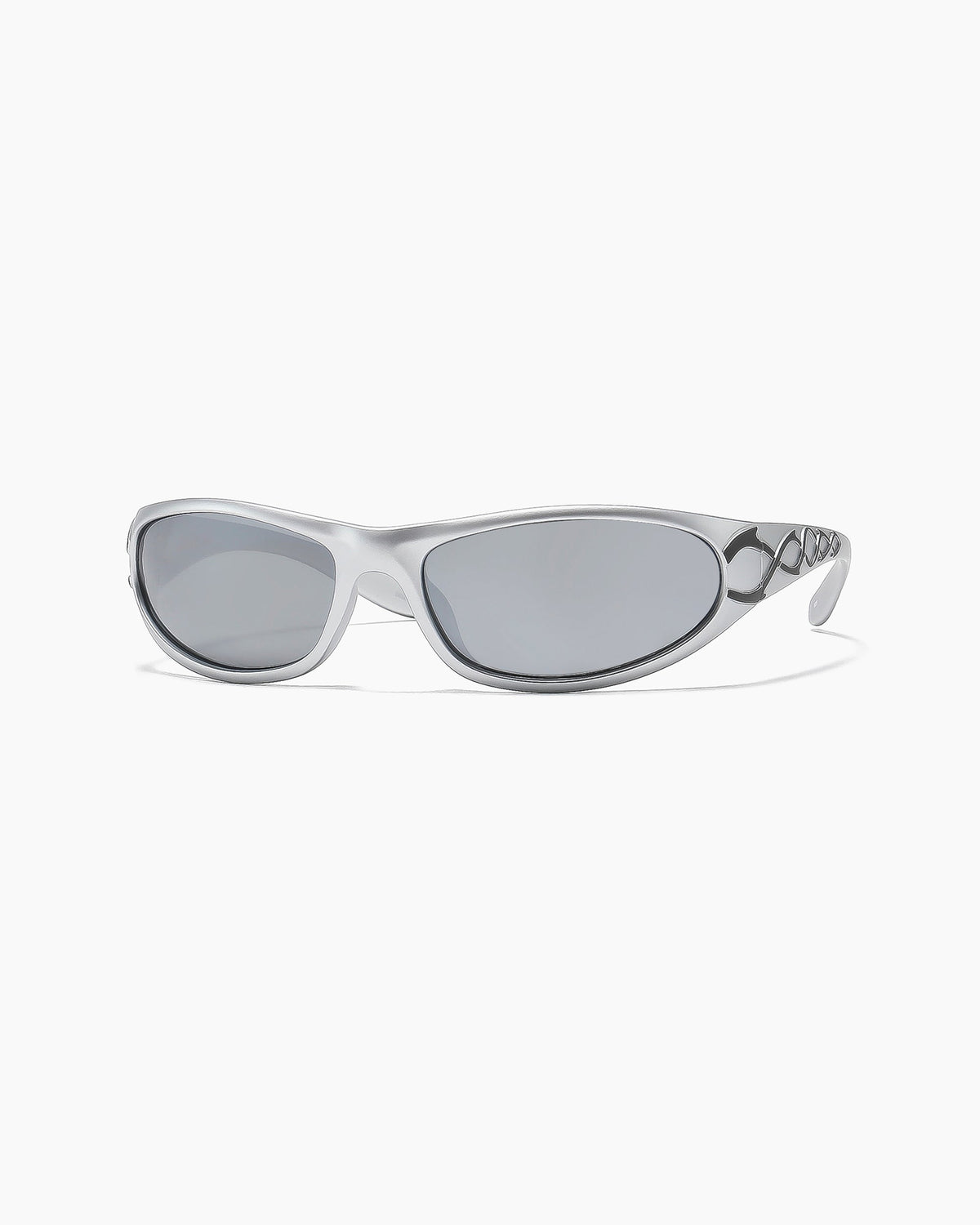 Ritual Vision Piranha Kiss - Matte Chrome / Silver Reflective Polarised