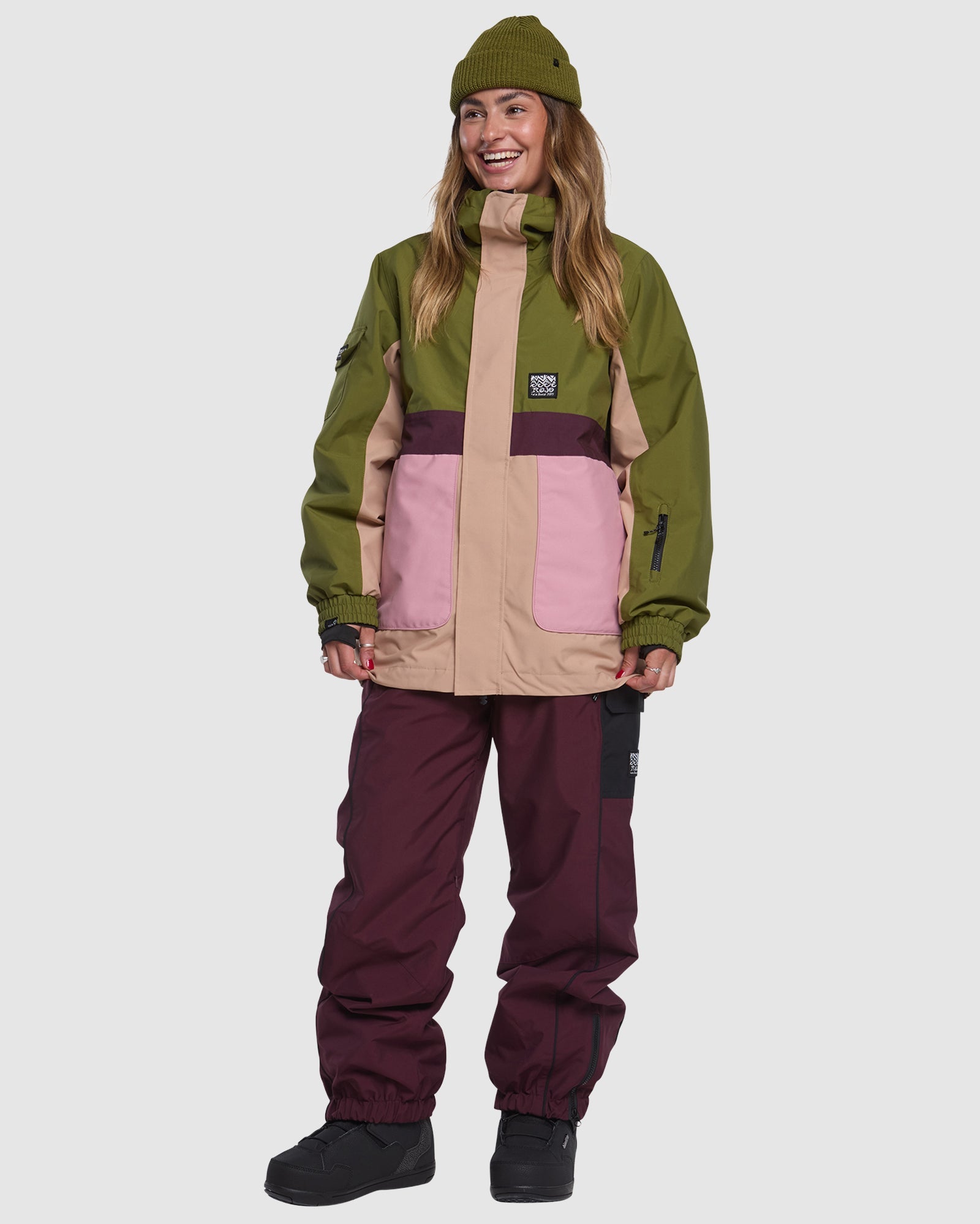 ROJO She Ripz Snow Pant 2.0 - Fig - Full Look