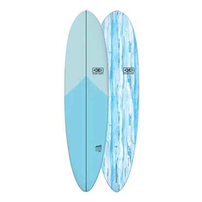 Ocean And Earth Happy Hour 8'6 Soft Surfboard - Sky Blue
