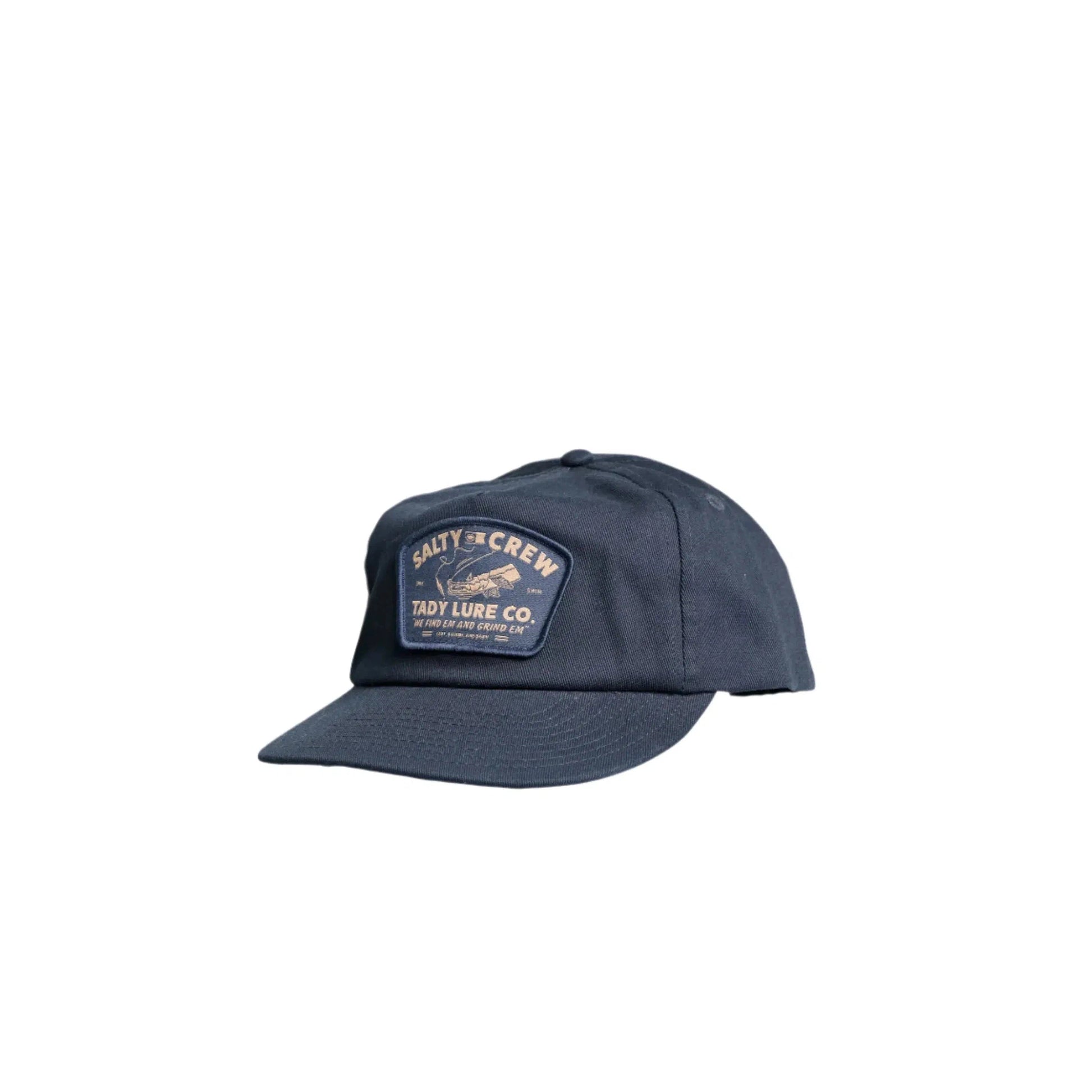 Salty Crew Grind 'Em 5 Panel Hat - Navy