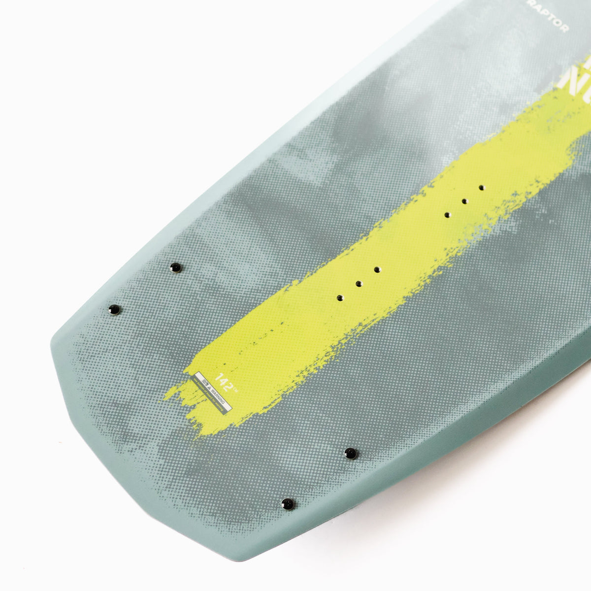 2027 Raptor Severance Wakeboard — close detail of ABS infused polymer edge