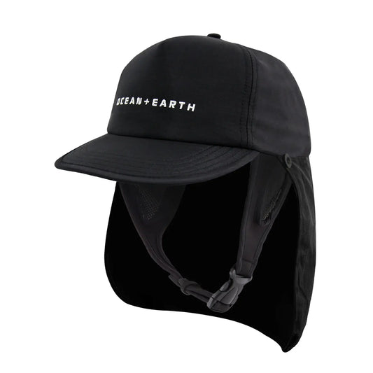 Ocean and Earth Bingin Strapback Surf Hat - Black