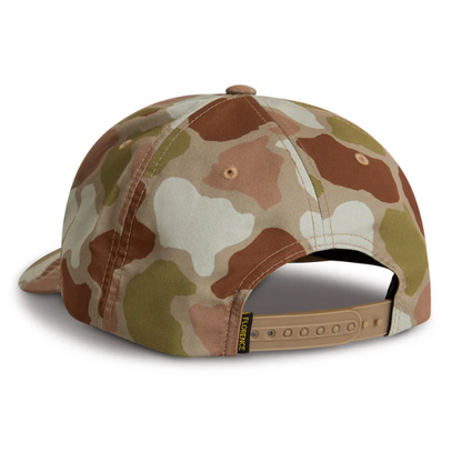 Florence Marine X Logo 2 Twill Hat - Arid Tan Camo