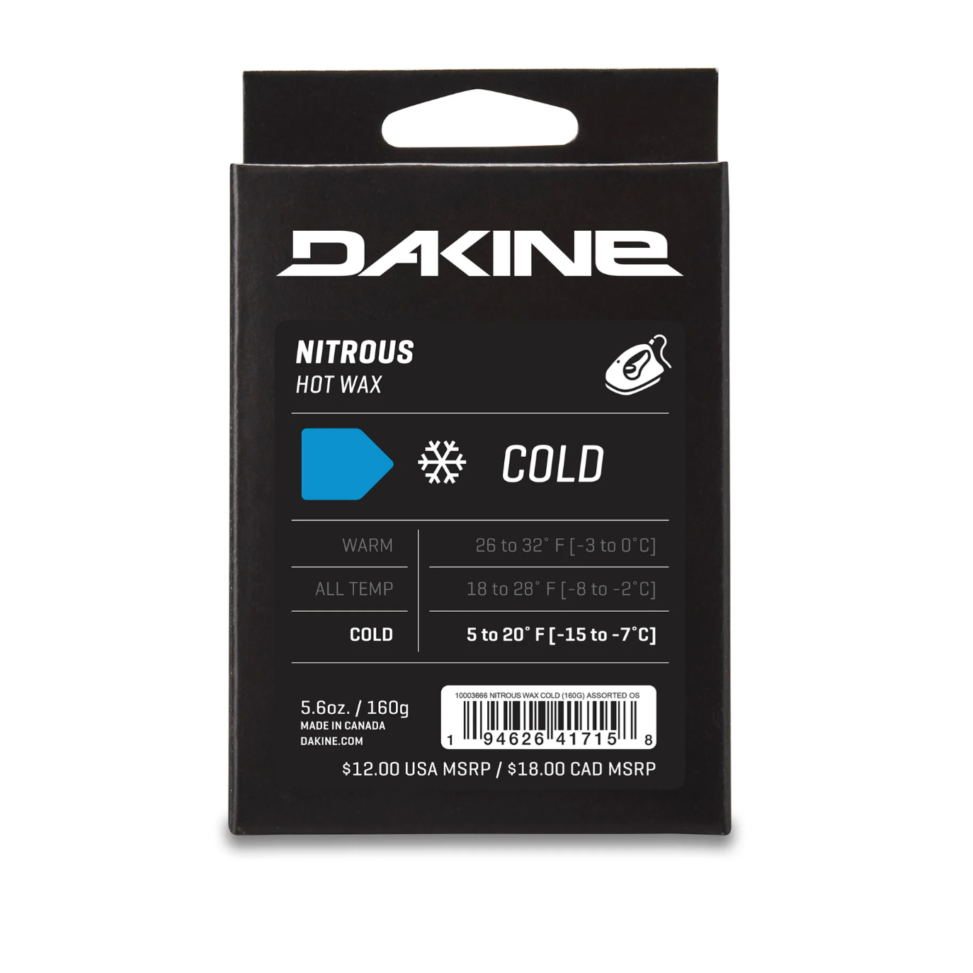Dakine Nitrous Cold Wax