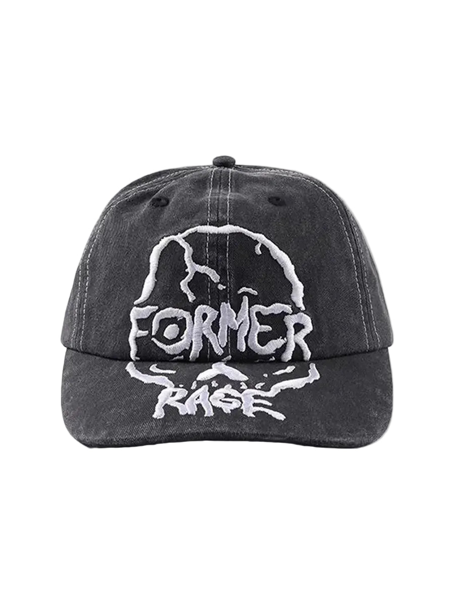 Former x Rage Skullz Cap - Merch Black, front view