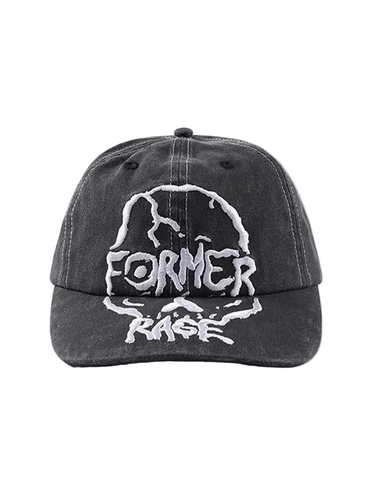 Former x Rage Skullz Cap - Merch Black, front view