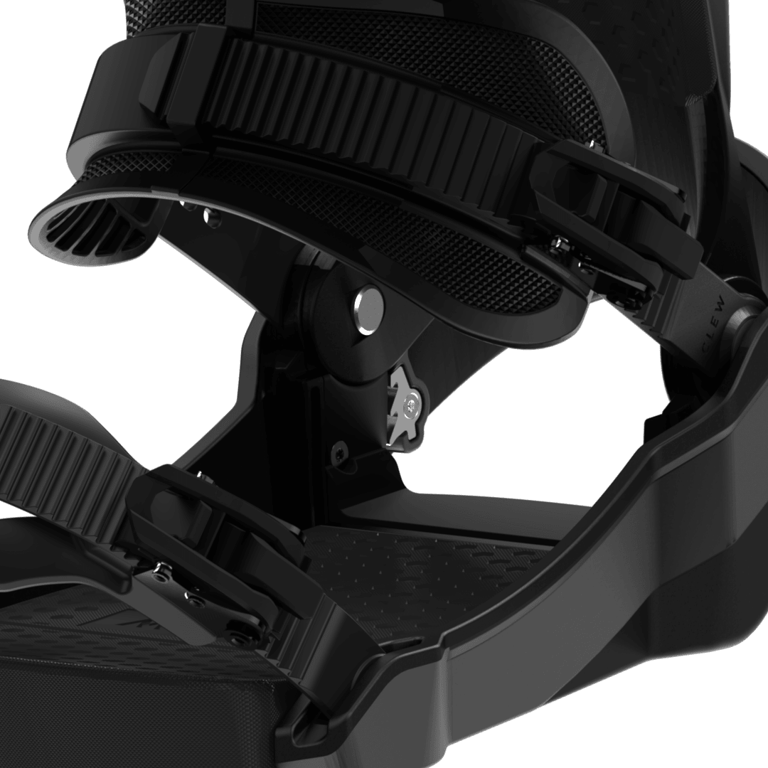 2026 CLEW  Independence 1.0 Snowboard Bindings | Close up strap view