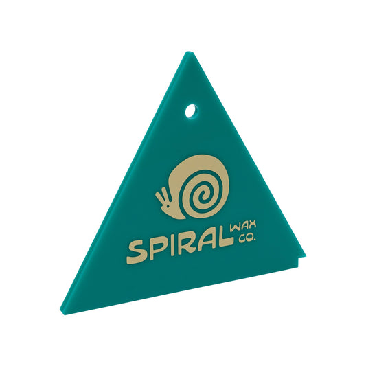 Spiral Tri-Force Wax Scraper front