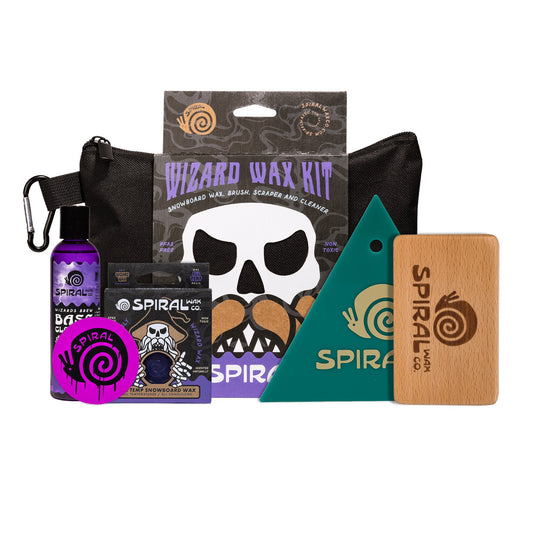 Spiral Wizard Wax Kit contents