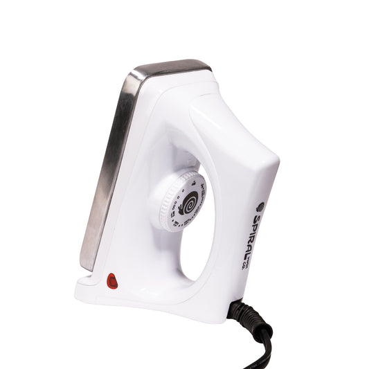 Spiral Wizard Wax Iron angled