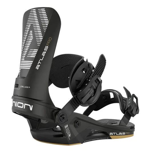 2026 Union Atlas Pro Mens Snowboard Bindings - Metalic Black