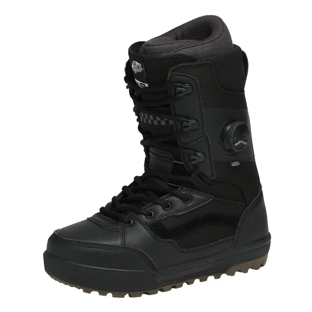 2026 Vans Invado Pro Snowboard Boots – Black Gum | Welcome Boardstore