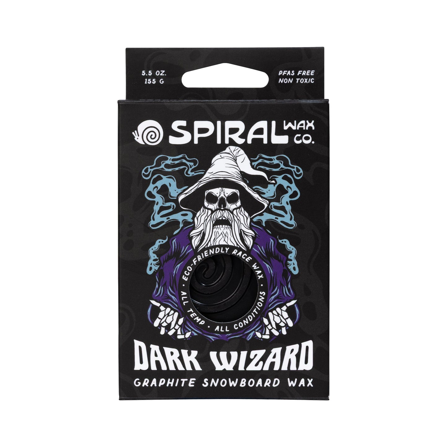 Spiral Dark Wizard Graphite Wax box front