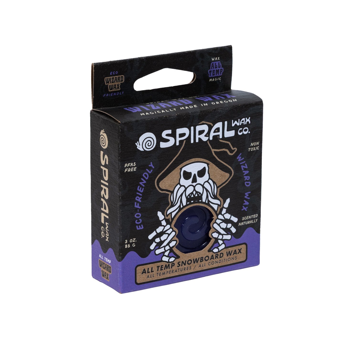 Spiral Wizard Wax Universal-Temp angled