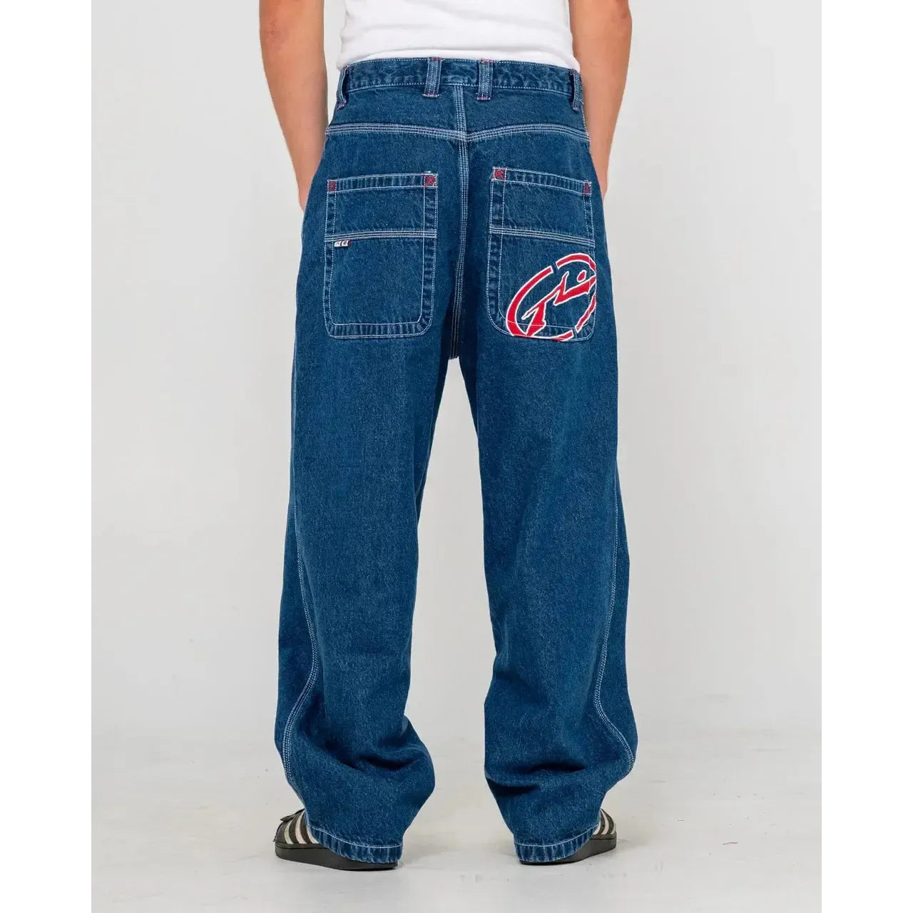 2026 Rusty Turbo Baggy Jeans - Deep Blue Sea