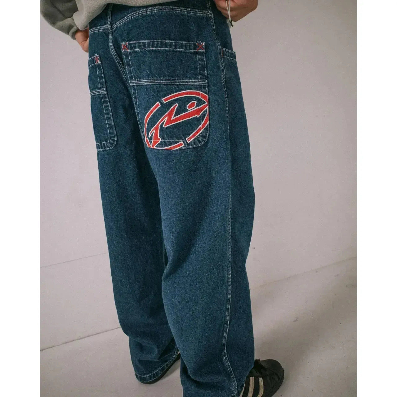 2026 Rusty Turbo Baggy Jeans - Deep Blue Sea