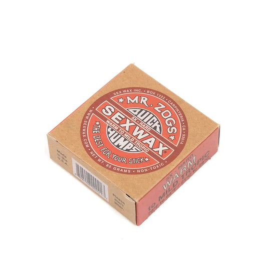 Sex Wax Quick Humps Red / Warm to Mild Tropic Surf Wax