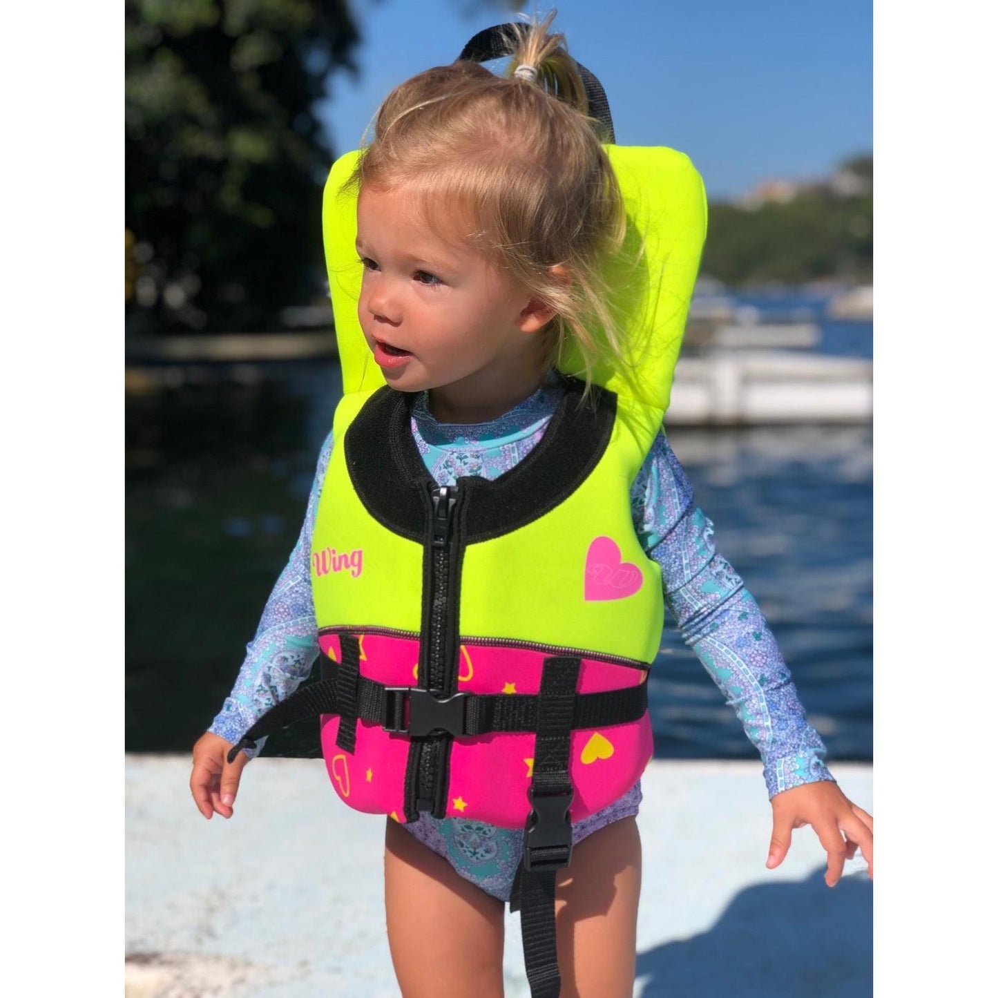 2026 Wing Mayhem Infant L50 Vest - Yellow/Pink