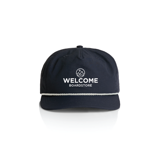 Welcome Board Store Surf Rope Cap