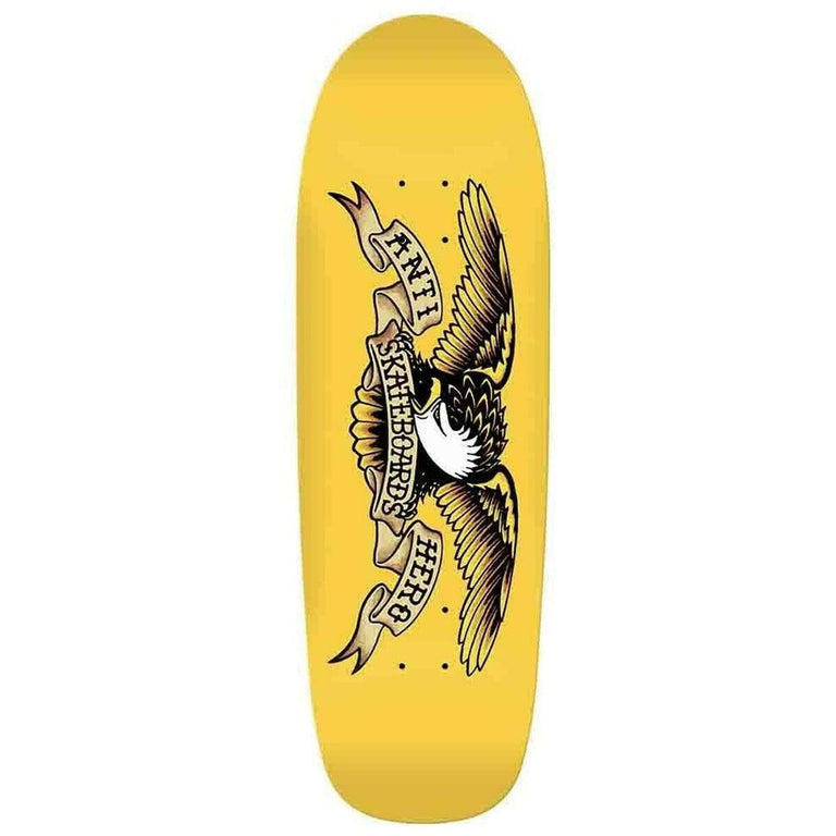 Anti Hero Shaped Eagle Beach Bum Skateboard Deck 9.55