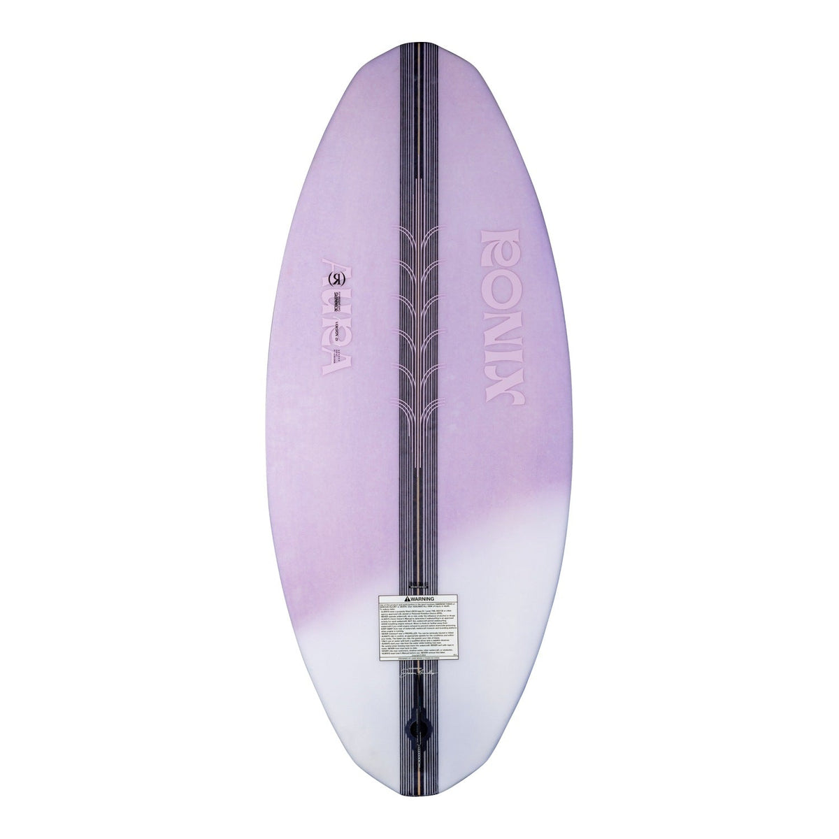 2027 Ronix Womens Aura Flyweight Skimmer Wakesurf Lavender Carbon — base
