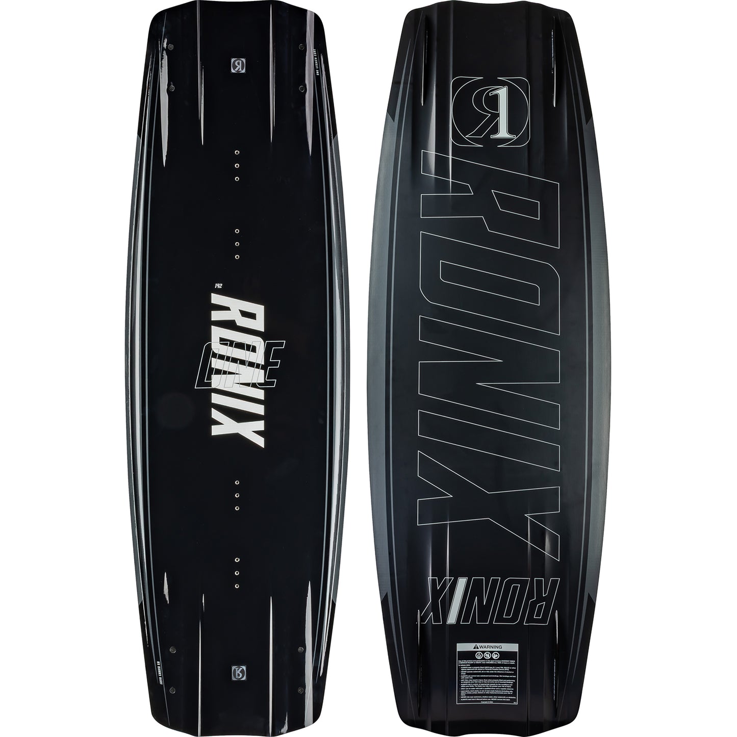 2027 Ronix One Legacy Core Wakeboard Midnight Shine — topsheet and base
