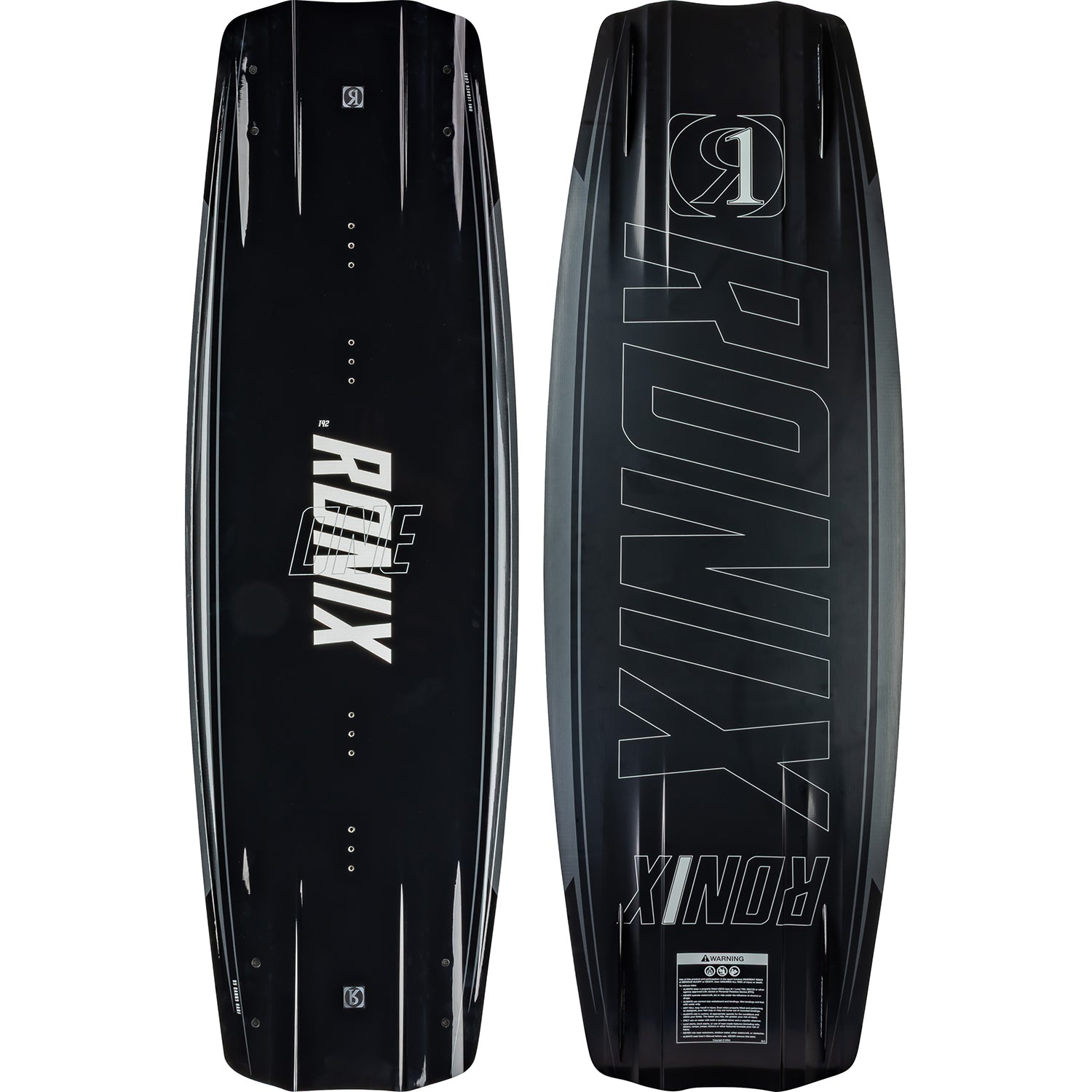 2027 Ronix One Legacy Core Wakeboard Midnight Shine — topsheet and base