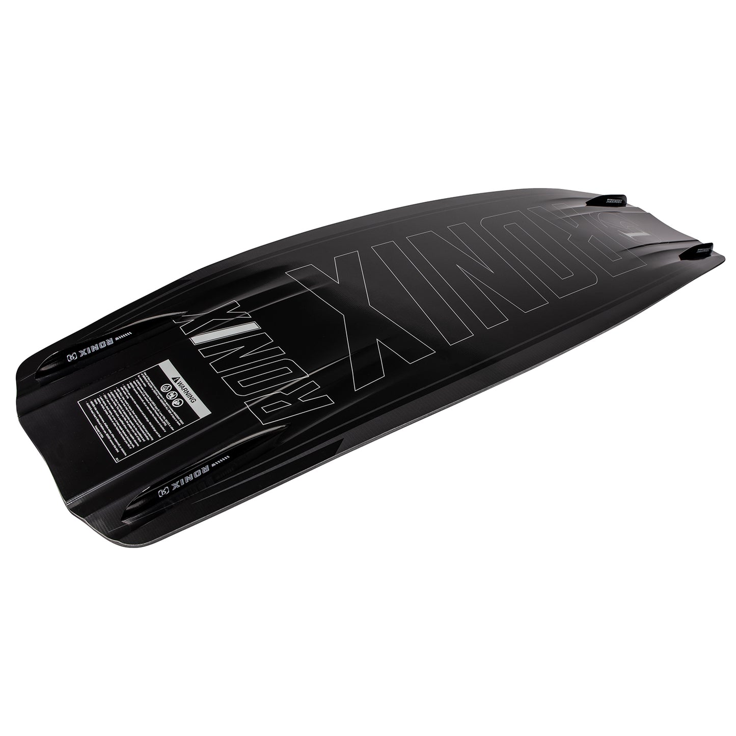 2027 Ronix One Legacy Core Wakeboard Midnight Shine — rail and fin detail