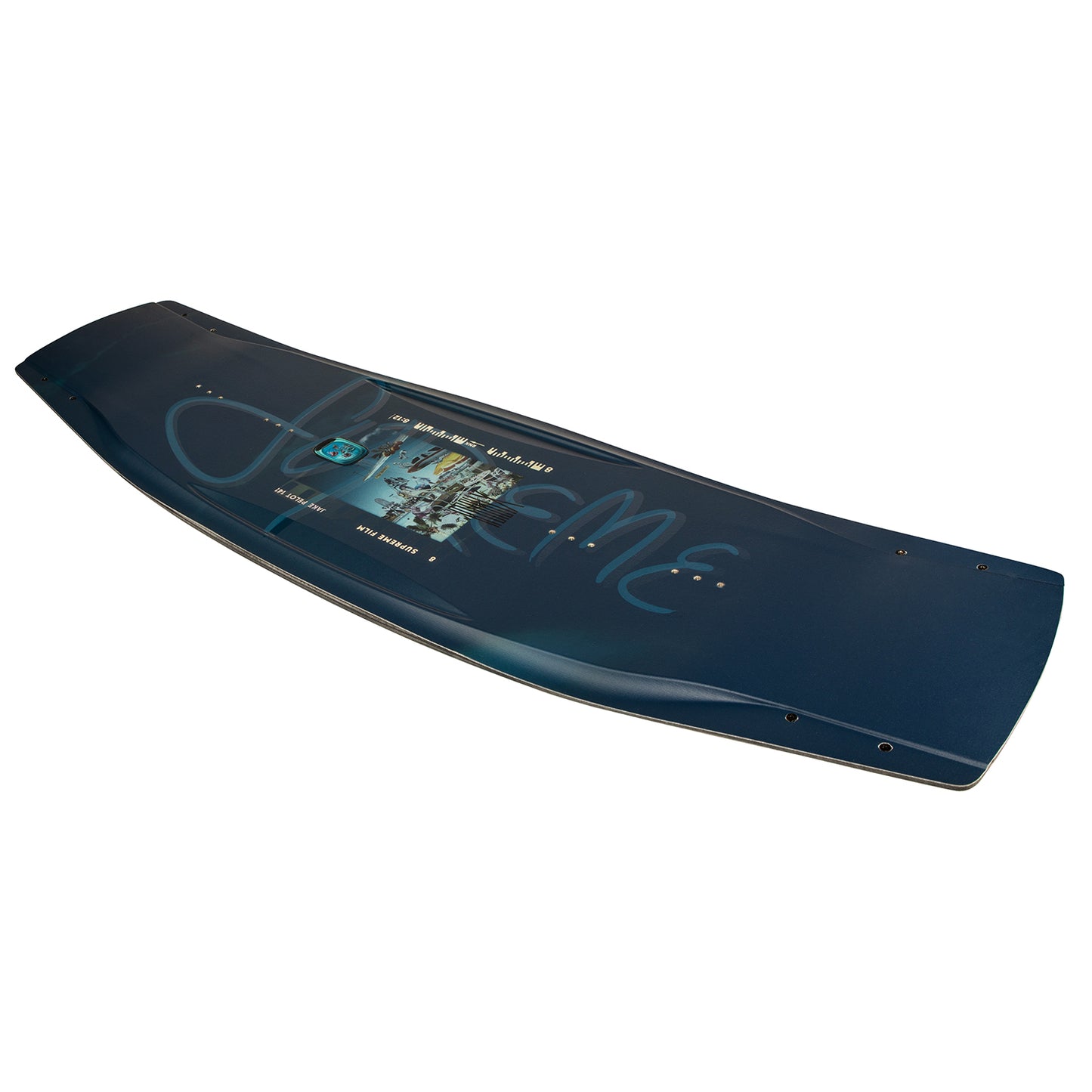 2027 Ronix Supreme Wakeboard Aeronautics Collage — topsheet graphic