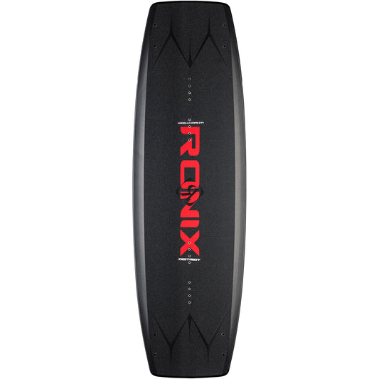 2027 Ronix Junior District Kids Wakeboard Metallic Red — angled topsheet