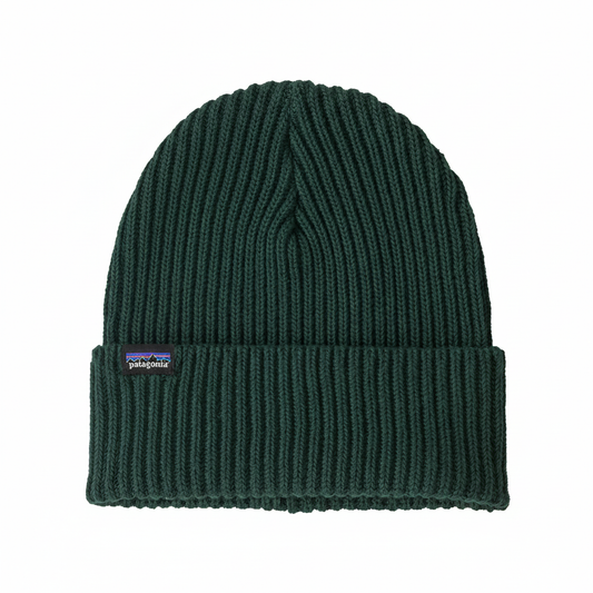 Beanie – Dark Green flat lay