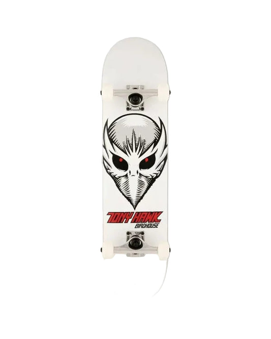 Birdhouse Level 1 Birdman Head Complete Skateboard White 7.5