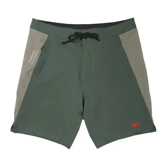 Florence Marine X Standard Issue Boardshorts - Dark Sage Two