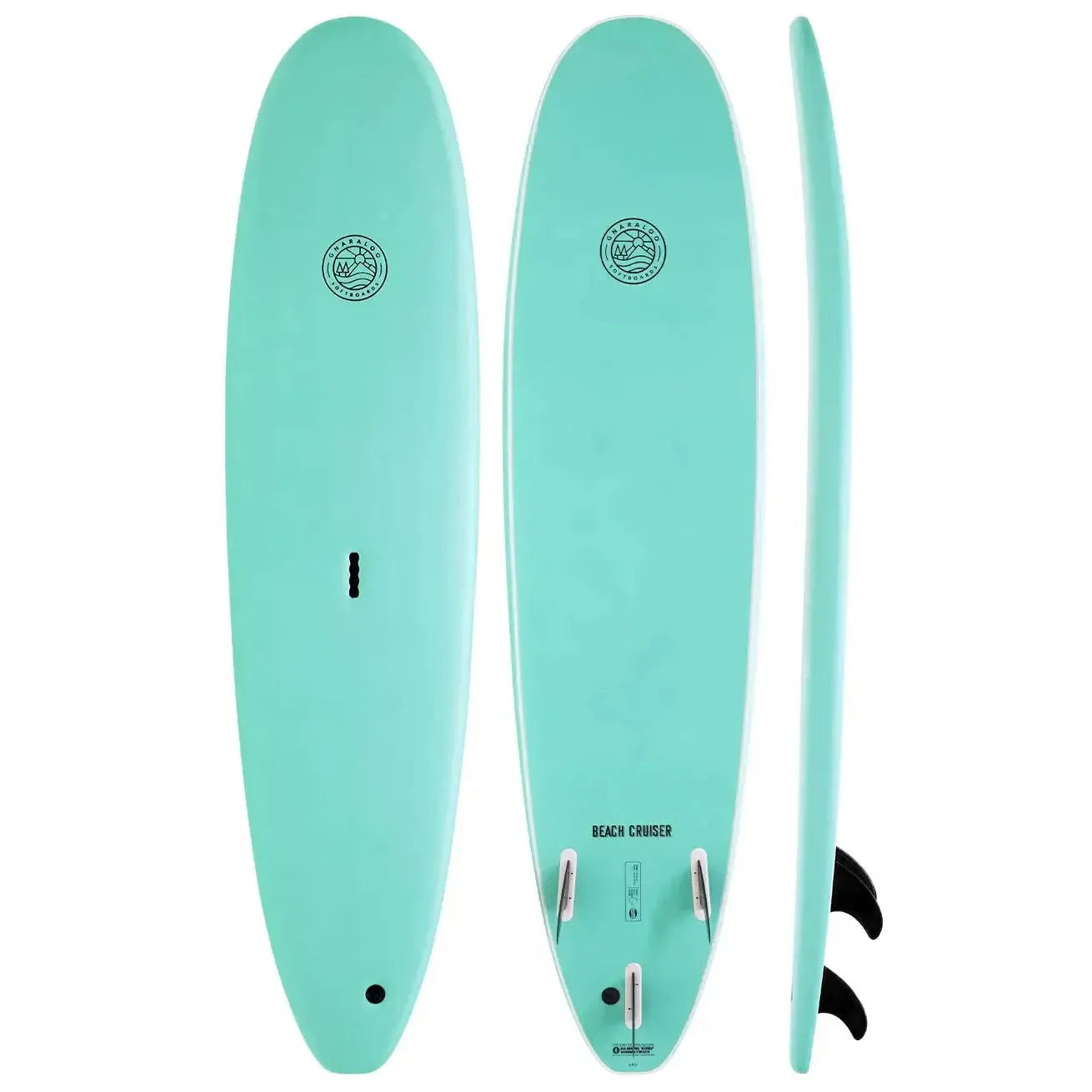 Gnaraloo Beach Cruiser Soft Surfboard - Torq