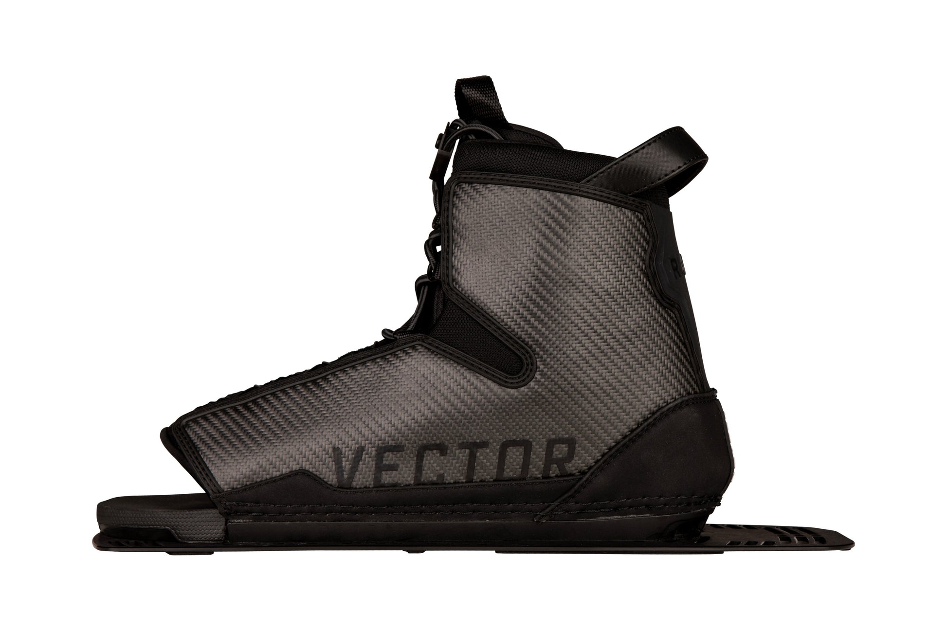 2027 Radar Carbitex Vector BOA REAR Boot (Alum) Carbon — left side profile