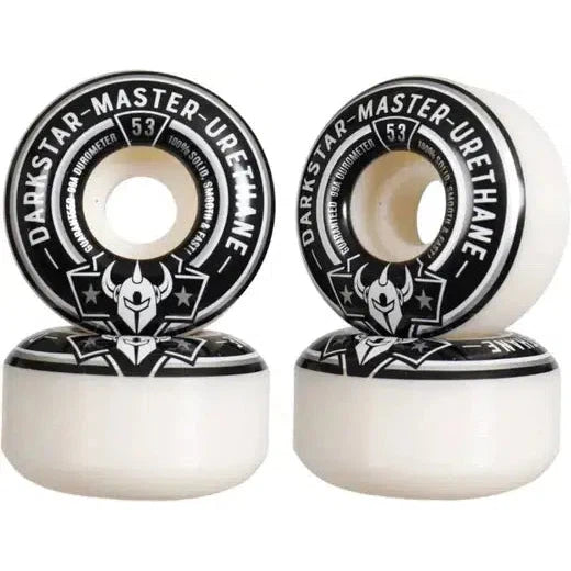 Darkstar Responder 53mm Skateboard Wheels - Silver