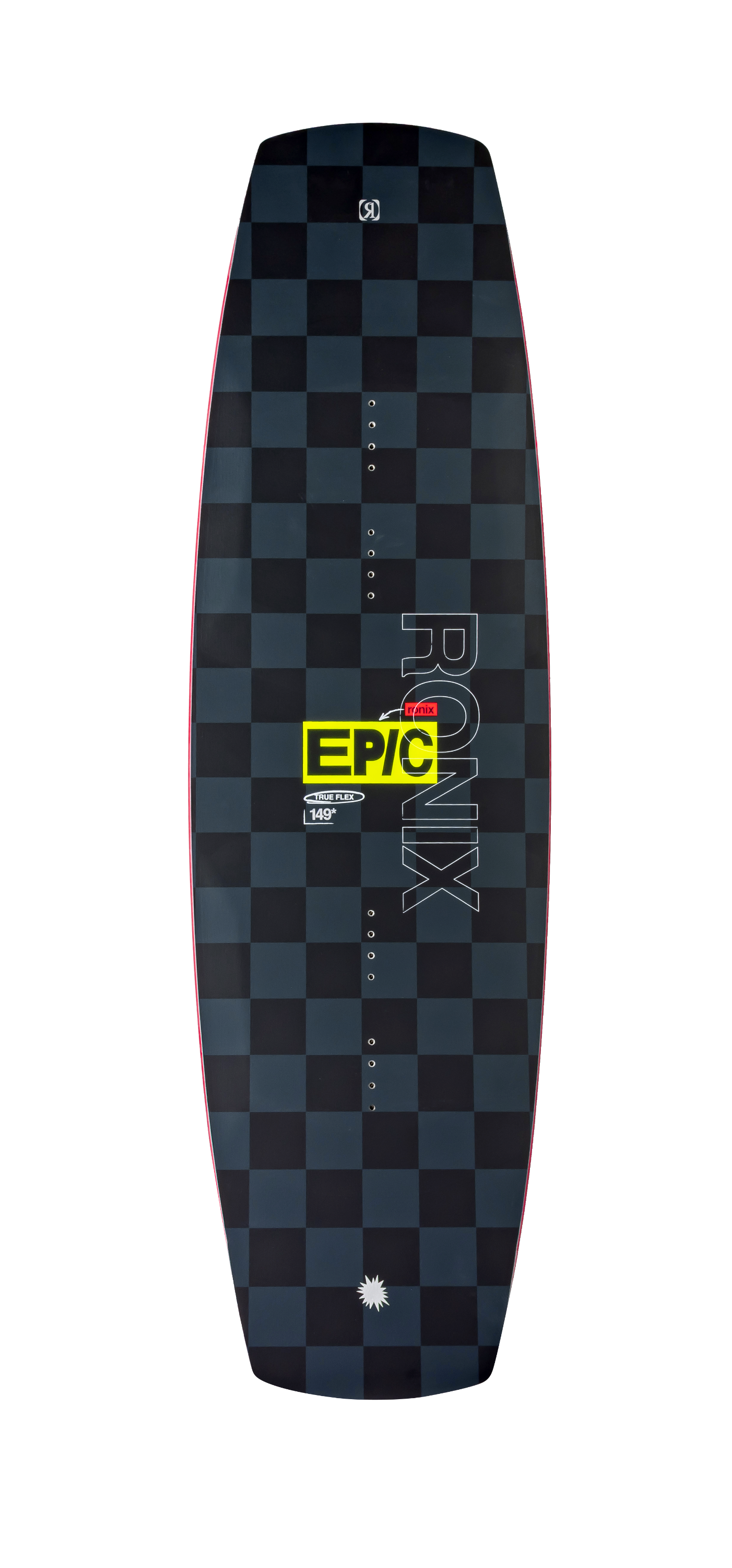 2027 Ronix Epic Wakeboard Black / Yellow / Pop Art — topsheet