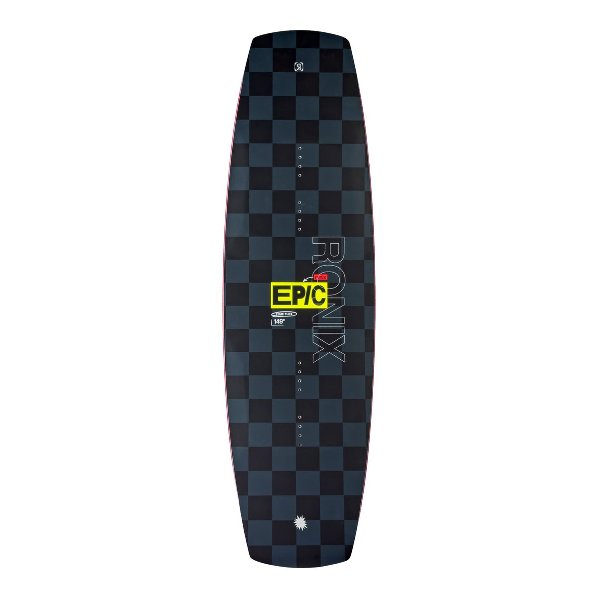 2027 Ronix Epic Wakeboard Black / Yellow / Pop Art — topsheet