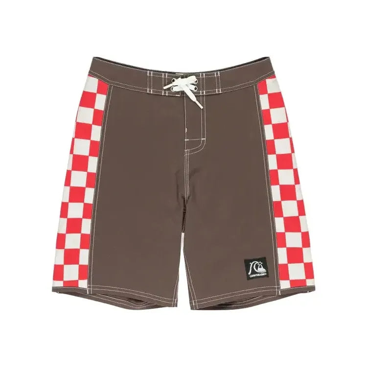 2026 Quiksilver Original Arch Youth Boardhorts - Chocolate Brown