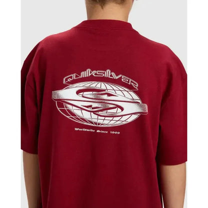 2026 Quiksilver Mercury Worldwide SS Tee - Biking Red