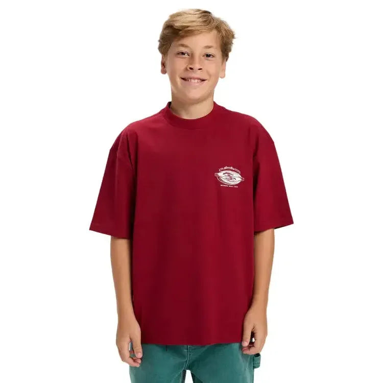 2026 Quiksilver Mercury Worldwide SS Tee - Biking Red
