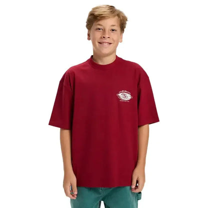 2026 Quiksilver Mercury Worldwide SS Tee - Biking Red