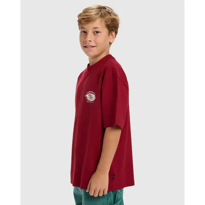2026 Quiksilver Mercury Worldwide SS Tee - Biking Red