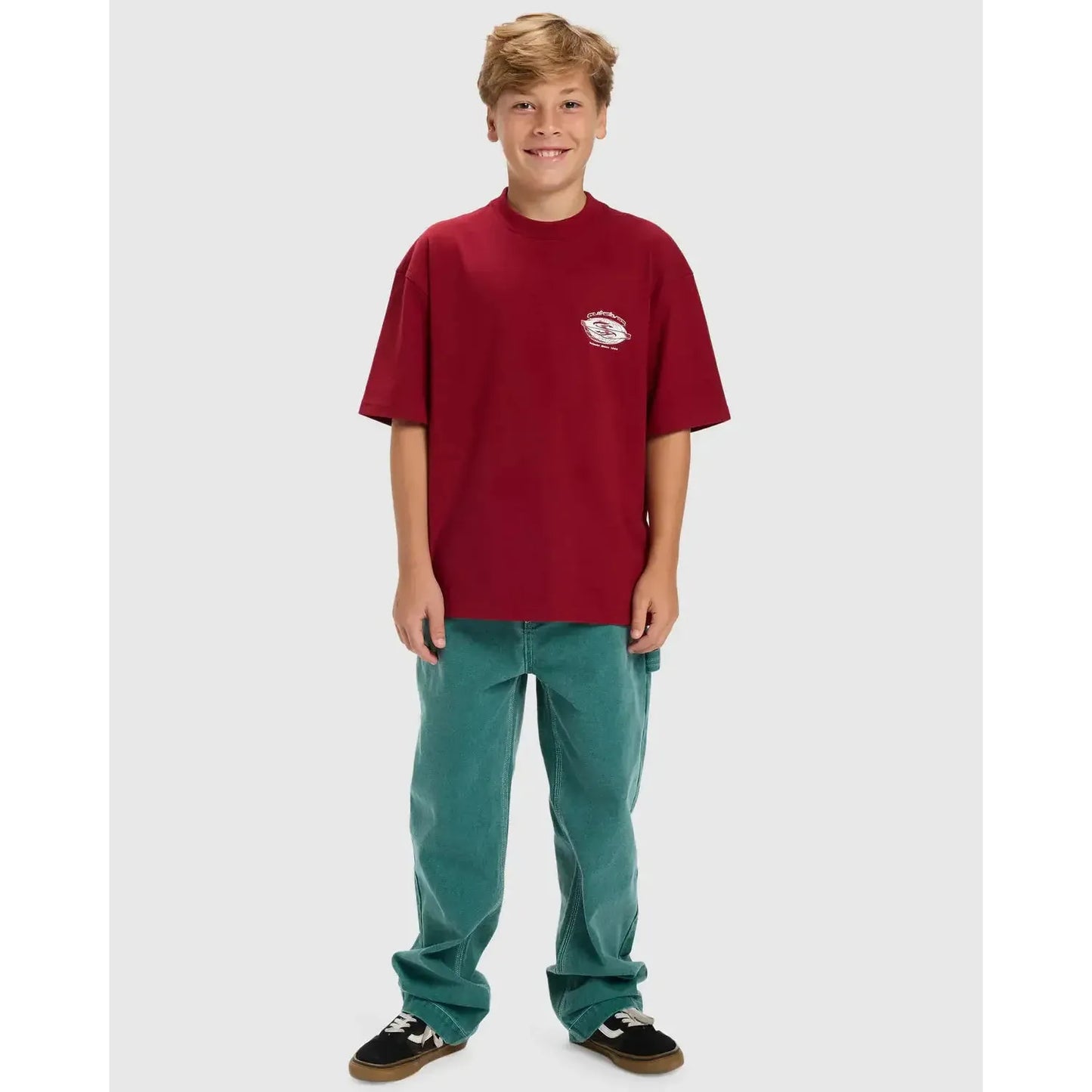 2026 Quiksilver Mercury Worldwide SS Tee - Biking Red