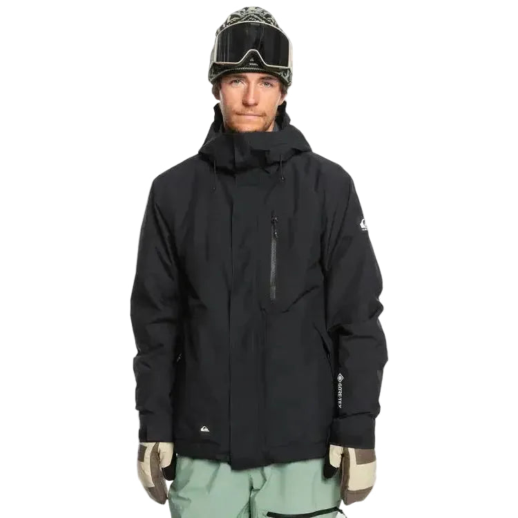 2026 Quiksilver Mission Gore-Tex Snow Jacket - True Black
