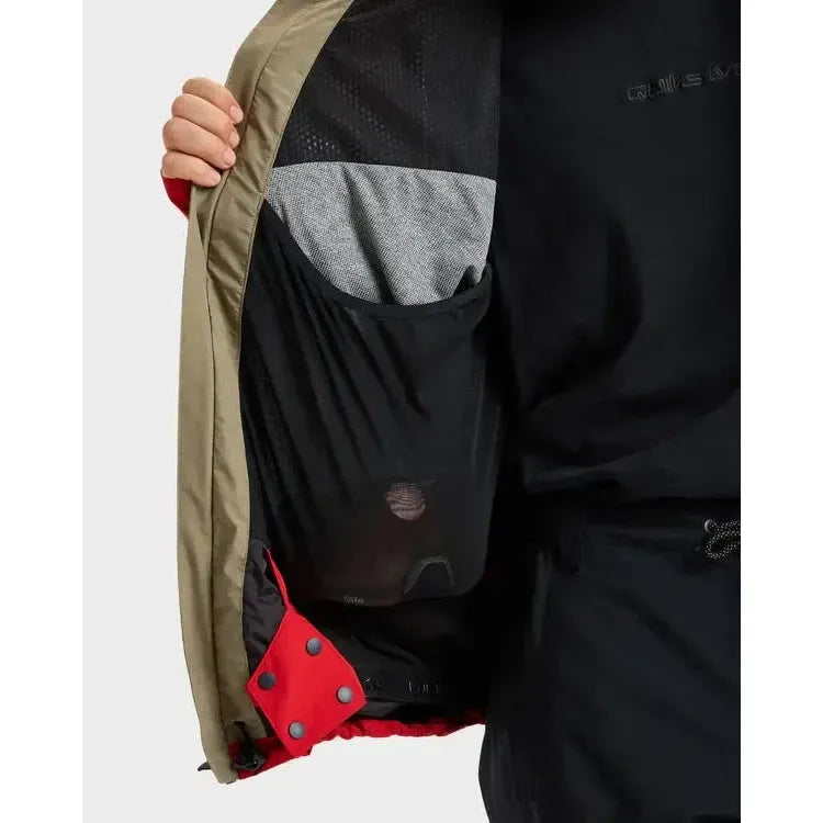 2026 Quiksilver High Altitude Snow Jacket - Samba - Welcome Boardstore